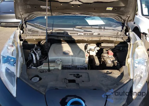 2015 Nissan Leaf Sl z USA, uszkodzony, nr VIN 1N4AZ0CPXFC306557